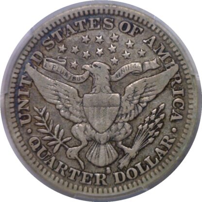 1914-S  Barber Quarter   PCGS VF-20 - Image 3