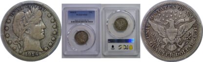 1914-S  Barber Quarter   PCGS VF-20