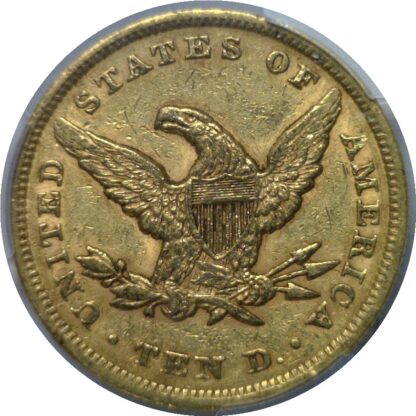 1852 $10 Liberty    PCGS XF-45 - Image 3