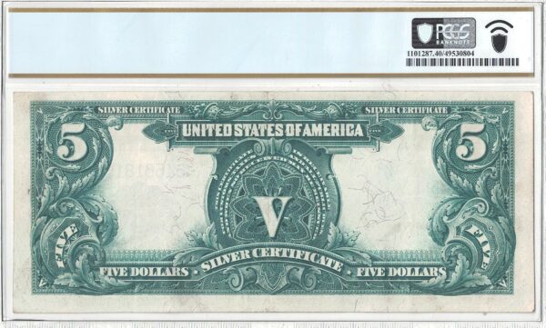 1899 $5 Silver Certificate Fr-271 PCGS XF-40 - Image 3