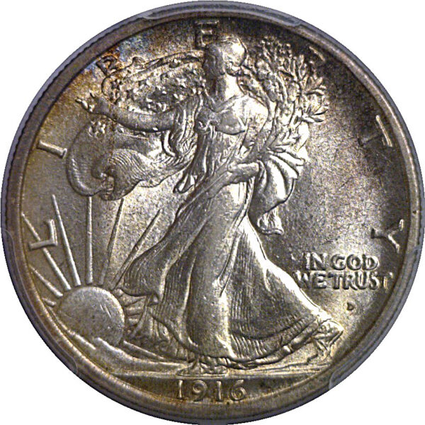 1916-D Walking Liberty Half Dollar   PCGS MS-63 - Image 2