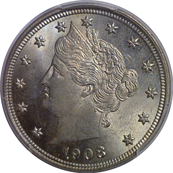 1908 Liberty Nickel   PCGS MS-64 - Image 2