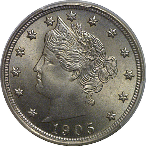 1905 Liberty Nickel   PCGS MS-66 - Image 2