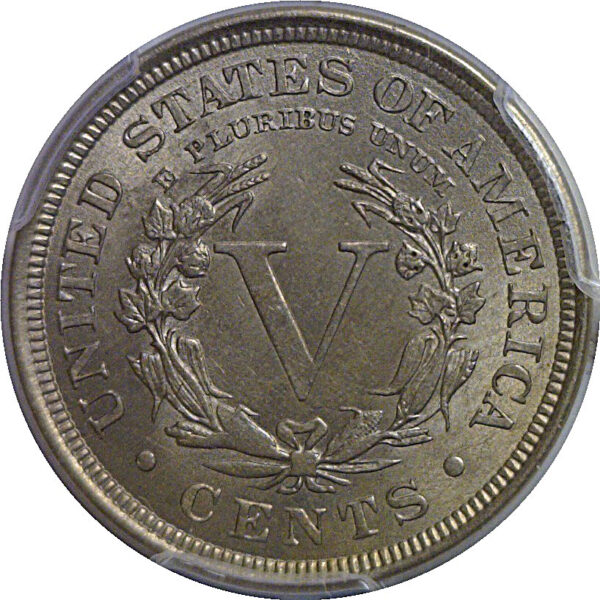1907 Liberty Nickel   PCGS AU-58 - Image 3