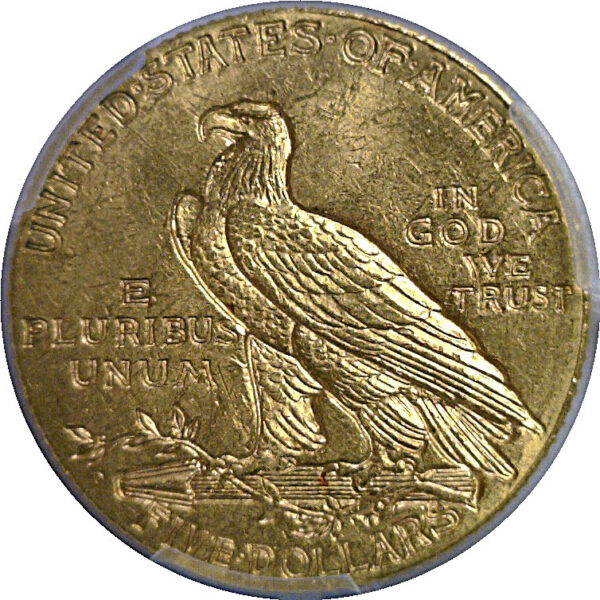 1908-D $5 Indian   PCGS MS-64 - Image 3