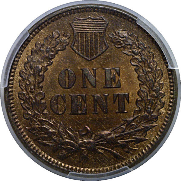 1875 Indian Head Cent   PCGS MS-64 RB - Image 3