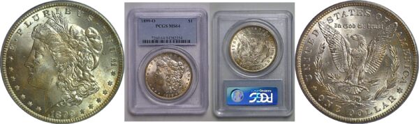 1899-O Morgan Dollar   PCGS MS-64