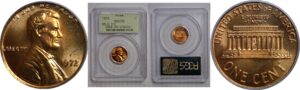 1972 Doubled Die Obverse  Lincoln Cent   PCGS MS-65 RD