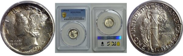 1929-S Mercury Dime   PCGS MS-62