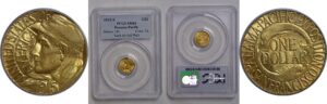1915-S $1 Panama-Pacific Gold Commemorative   PCGS MS-64