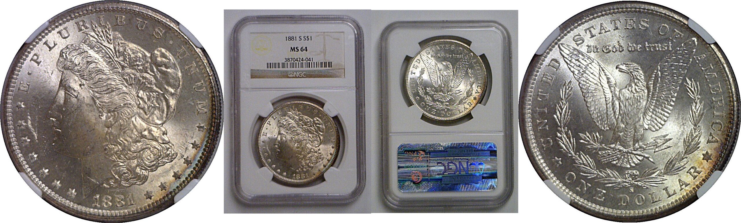 1915-S $1 Panama-Pacific Gold Commemorative   PCGS MS-64