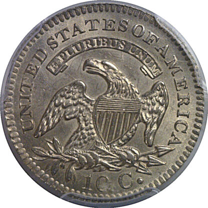 1821 Bust Dime   PCGS MS-63 - Image 3