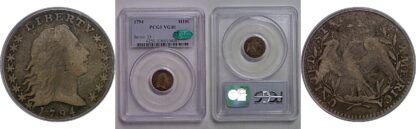 1794 Bust Half Dime   PCGS VG-10  CAC