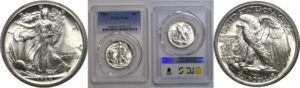 1936 Walking Liberty   PCGS MS-64