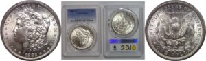 1882-O Morgan Dollar   PCGS MS-64