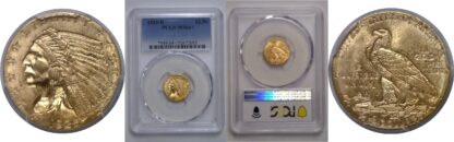 1925-D $2 1/2 Indian   PCGS MS-64+