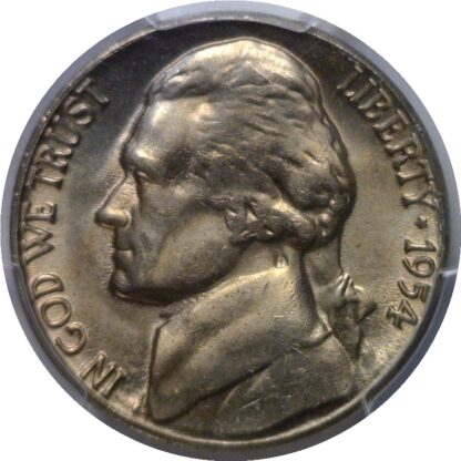 1954-S/D Jefferson Nickel    PCGS MS-66 - Image 2