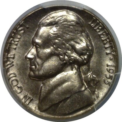 1955 Jefferson Nickel    PCGS MS-65 FS - Image 2