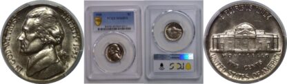 1955 Jefferson Nickel    PCGS MS-65 FS