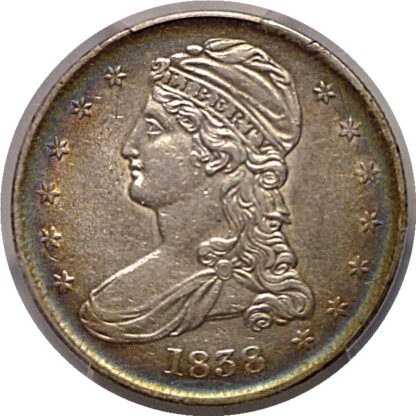 1838 Bust Half Dollar   PCGS AU-50 - Image 2
