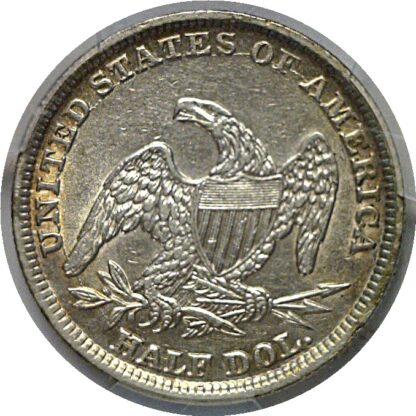 1838 Bust Half Dollar   PCGS AU-50 - Image 3