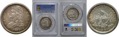 1838 Bust Half Dollar   PCGS AU-50