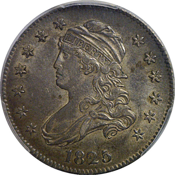 1825/4/(2)  Bust Quarter   PCGS AU-55 - Image 2