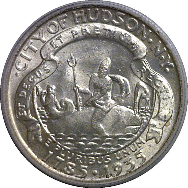 1935 Hudson Commemorative Half Dollar  PCGS MS-64 - Image 2