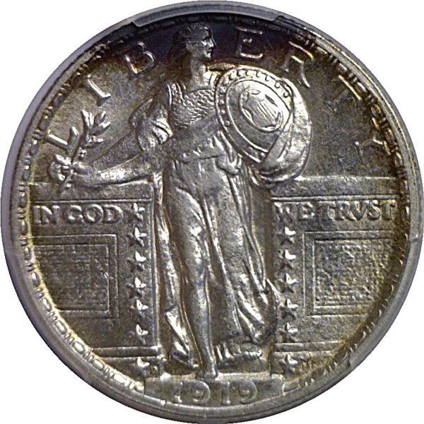 1919-D Standing Liberty Quarter   PCGS AU-55 - Image 2