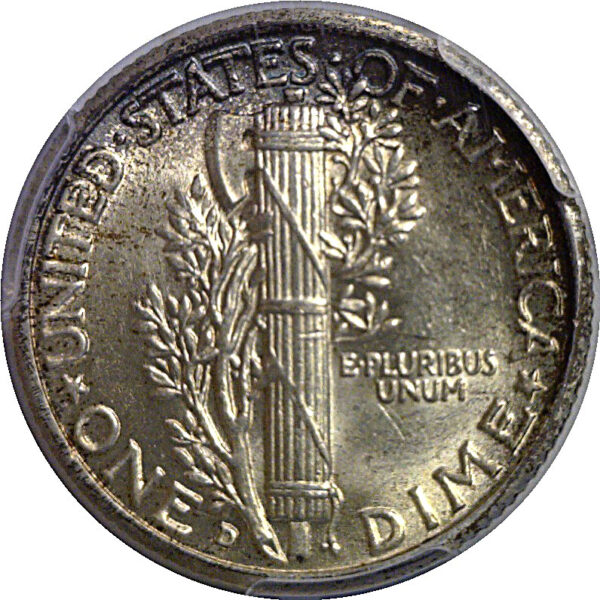 1934-D Mercury Dime   PCGS AU-58 - Image 3
