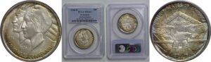 1936-D Arkansas Commemorative Half Dollar   PCGS MS-66+