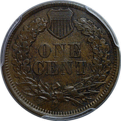 1864-L Indian Head Cent   PCGS AU-53 - Image 3