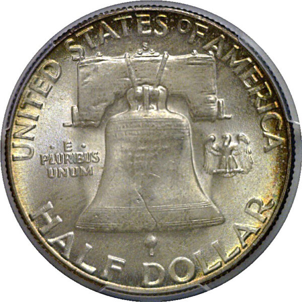 1952-S Franklin Half Dollar    PCGS MS-66 - Image 3