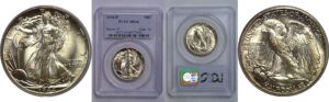 1944-D Walking Liberty Half Dollar   PCGS MS-66