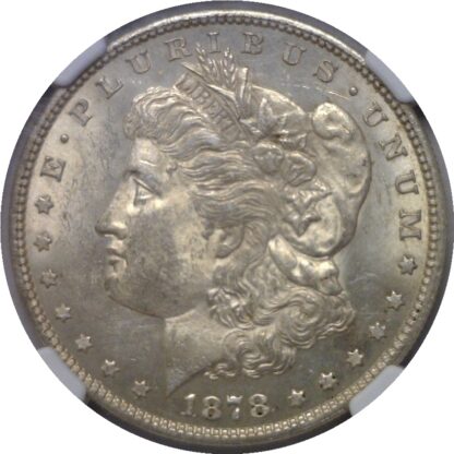 1878-7/8TF  Morgan Dollar    NGC MS-62 - Image 2