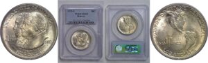 1923-S  Monroe Commemorative Half Dollar   PCGS MS-65