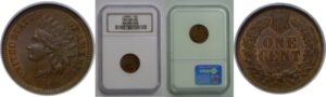 1880 Indian Head Cent   NGC MS-65 BN