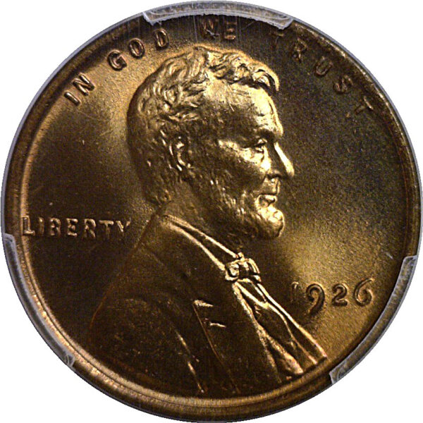 1926 Lincoln Cent    PCGS MS-67 RD - Image 2