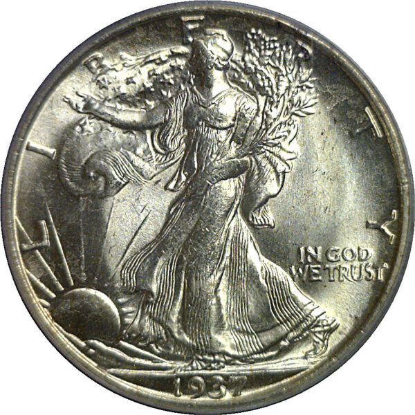 1937-S Walking Liberty Half Dollar    PCGS MS-65 - Image 2