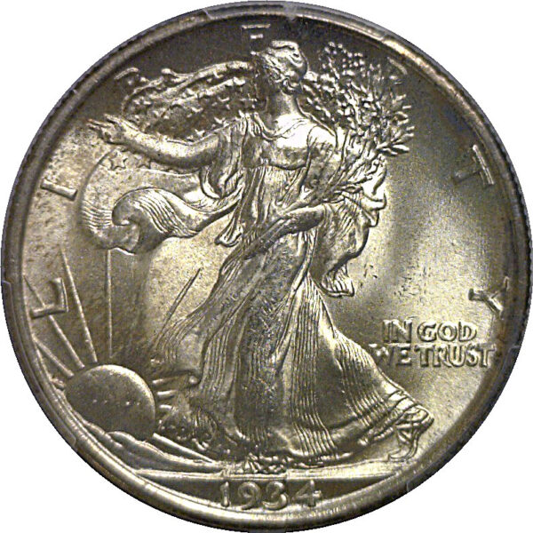 1934 Walking Liberty Half Dollar   PCGS MS-67 - Image 2