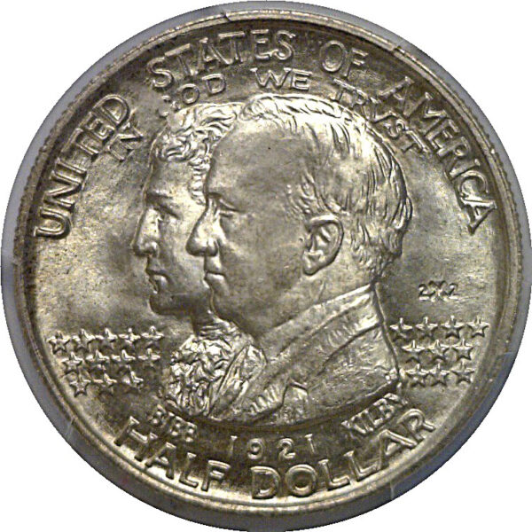 1921 Alabama 2x2  Commemorative Half Dollar    PCGS MS-66 - Image 2