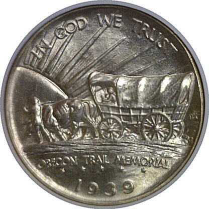 1939-D Oregon Trail Commemorative Half Dollar   NGC MS-67 - Image 3