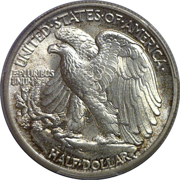 1946 Doubled Die Reverse  Walking Liberty Half Dollar   PCGS MS-65 - Image 3
