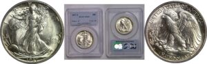1937-S Walking Liberty Half Dollar    PCGS MS-65