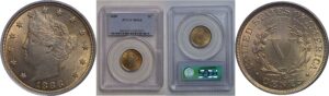 1888 Liberty Nickel    PCGS MS-64