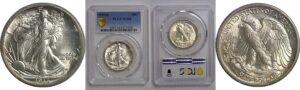 1916-D Walking Liberty Half Dollar   PCGS MS-64