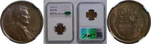 1914-D  Lincoln Cent    NGC MS-65 BN CAC