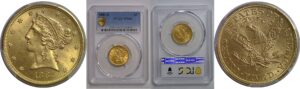 1881-S $5 Liberty   PCGS MS-64