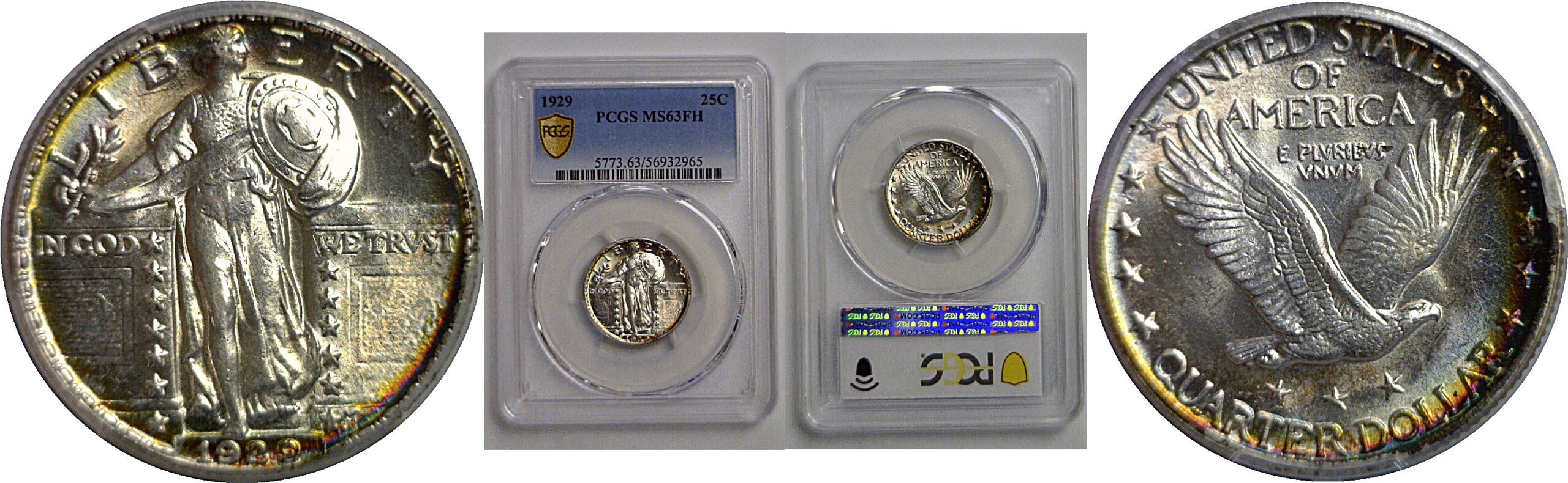 1929 Standing Liberty Quarter   PCGS MS-63 FH