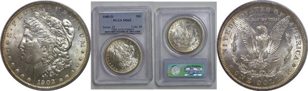 1903-O Morgan Dollar   PCGS MS-63